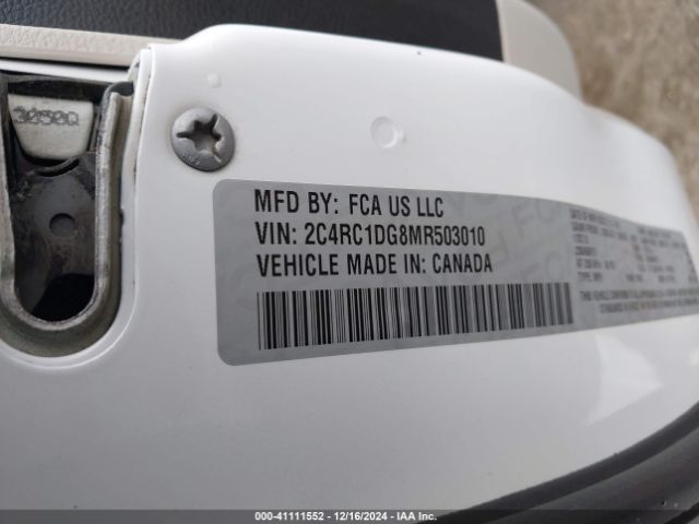 2C4RC1DG8MR503010 Chrysler Voyager Lxi
