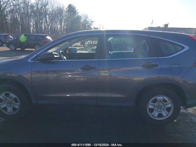 41111590 :رقم المزاد ، 5J6RM4H30FL112705 vin ، 2015 Honda Cr-v Lx مزاد بيع
