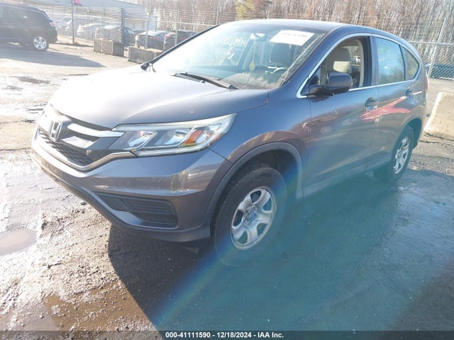 41111590 :رقم المزاد ، 5J6RM4H30FL112705 vin ، 2015 Honda Cr-v Lx مزاد بيع