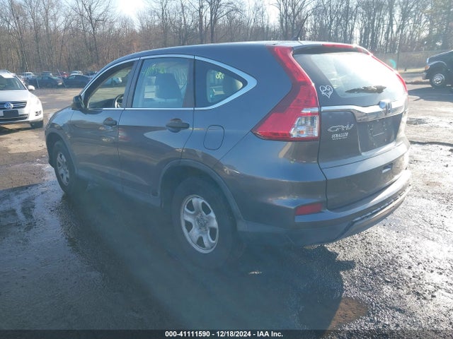 41111590 :رقم المزاد ، 5J6RM4H30FL112705 vin ، 2015 Honda Cr-v Lx مزاد بيع