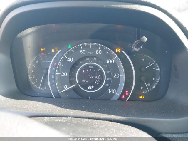 41111590 :رقم المزاد ، 5J6RM4H30FL112705 vin ، 2015 Honda Cr-v Lx مزاد بيع