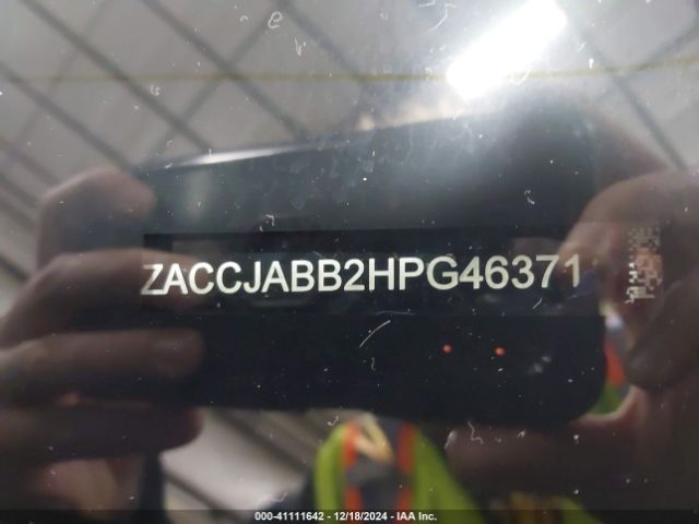 ZACCJABB2HPG46371 Jeep Renegade Latitude Fwd