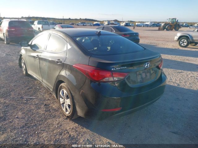 5NPDH4AE3GH682316 Hyundai ELANTRA SE