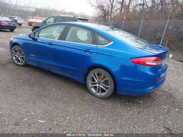 3FA6P0LU9HR374659 Ford Fusion Hybrid Se