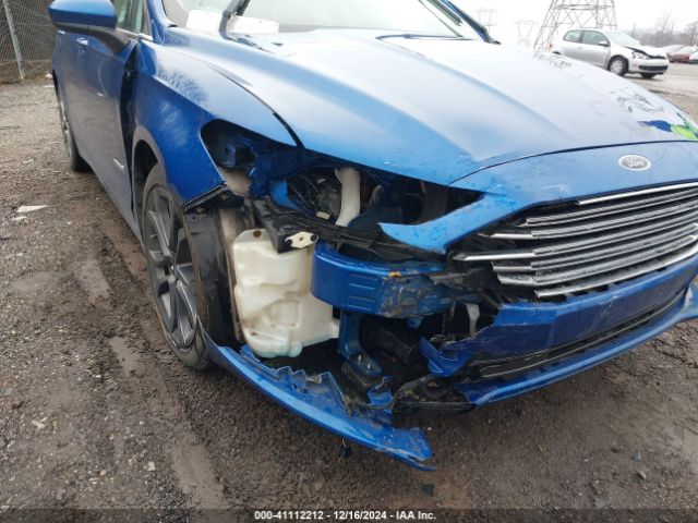 3FA6P0LU9HR374659 Ford Fusion Hybrid Se