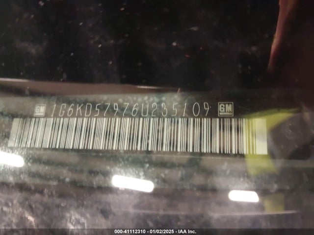 2006 CADILLAC DTS 1G6KD57976U235109 Photo 8