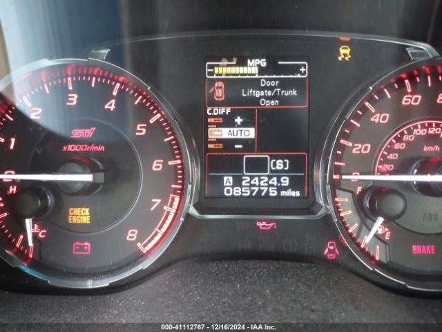 JF1VA2V63H9832778 Subaru Wrx Sti