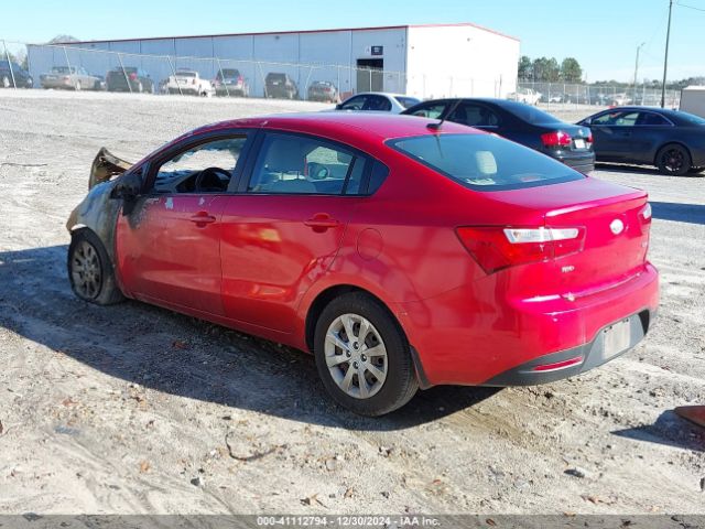 2013 KIA RIO KNADN4A35D6303827 Photo 2