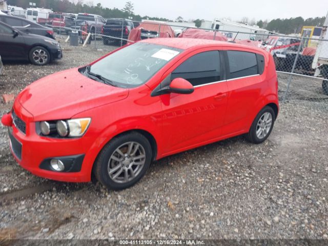 1G1JC6SHXF4113935 Chevrolet Sonic Lt Auto