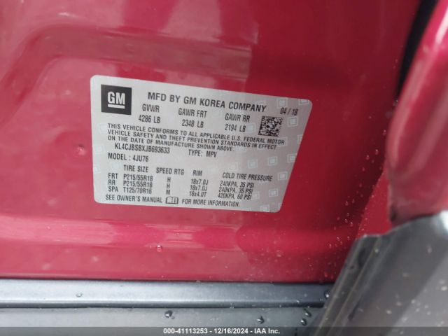 KL4CJBSBXJB693633 Buick Encore Preferred Ii