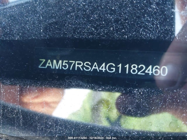 ZAM57RSA4G1182460 Maserati GHIBLI S