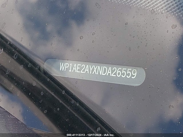 WP1AE2AYXNDA26559 Porsche Cayenne E-hybrid Platinum Edition