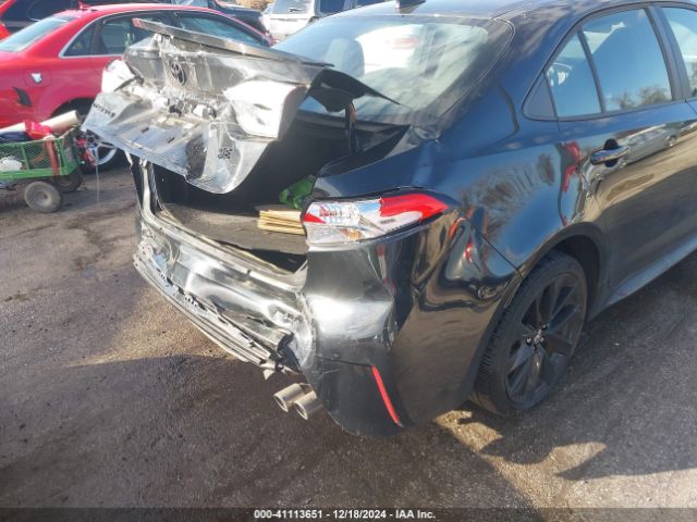 5YFS4MCE9NP107640 Toyota Corolla Se Nightshade Edition