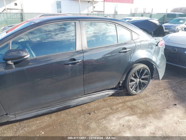 5YFS4MCE9NP107640 Toyota Corolla Se Nightshade Edition
