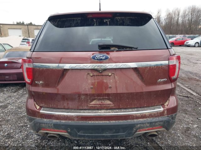 1FM5K8D85JGB83432 Ford EXPLORER XLT