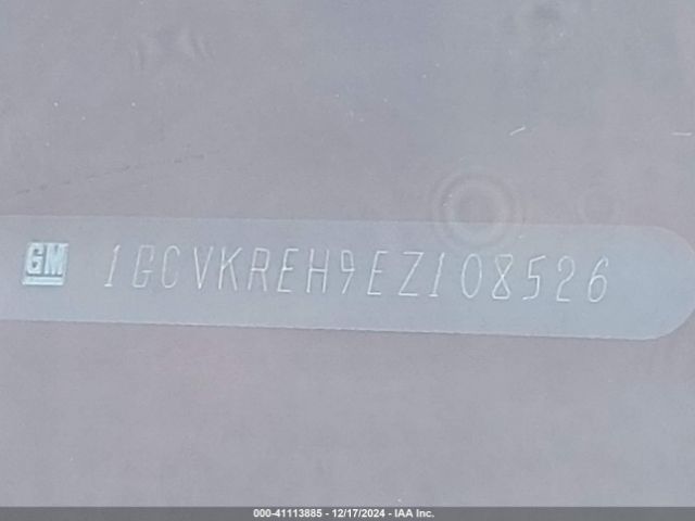 1GCVKREH9EZ108526 Chevrolet Silverado 1500 1lt/2lt