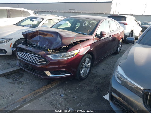 Ford FUSION SE 2018 3FA6P0HD6JR166334 Image 2