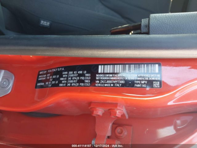 ZACCJBBB7HPF73083 Jeep Renegade Latitude 4x4