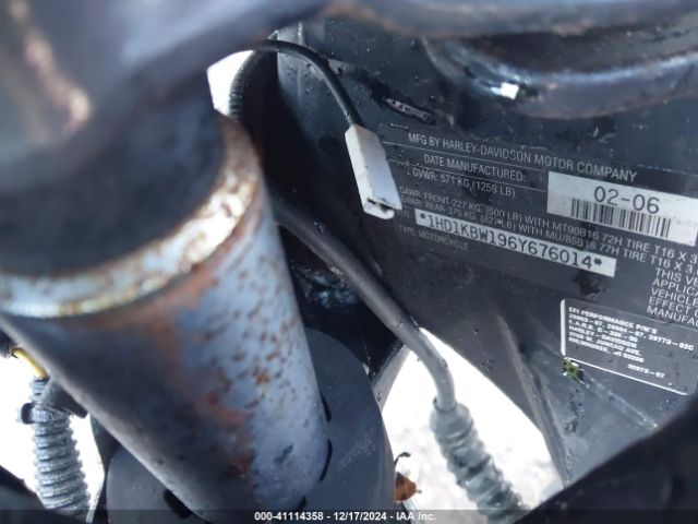 2006 HARLEY-DAVIDSON FLHXI 1HD1KBW196Y676014 Photo 9