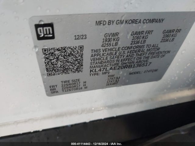 KL47LAE20RB136517 Buick Envista Preferred Fwd