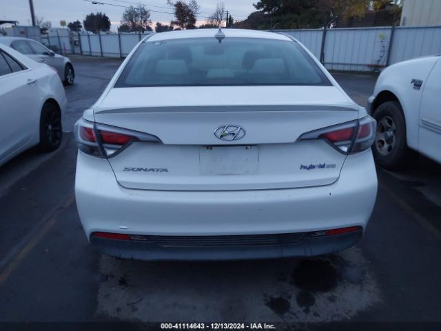 KMHE24L10HA043511 Hyundai Sonata Hybrid Se