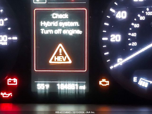 KMHE24L10HA043511 Hyundai Sonata Hybrid Se