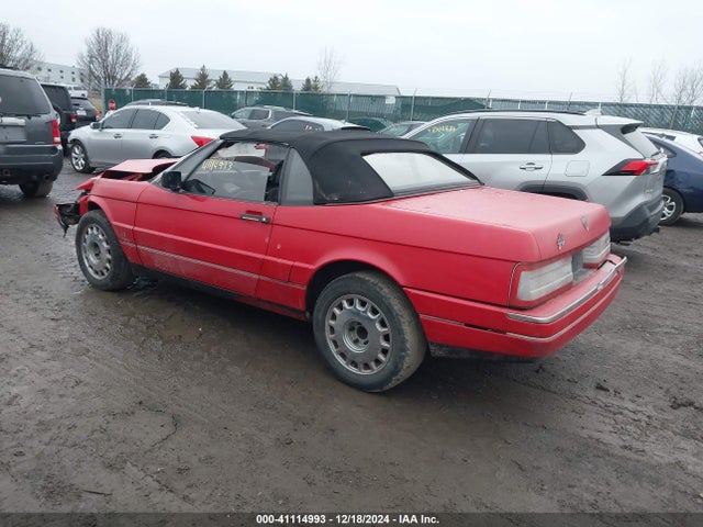 1989 CADILLAC ALLANTE 1G6VR3181KU101659 Photo 2