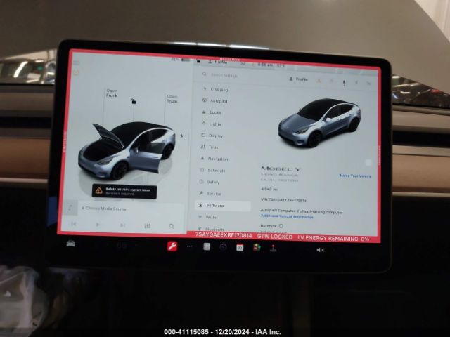 7SAYGAEEXRF170814 Tesla Model Y Long Range Dual Motor All-wheel Drive