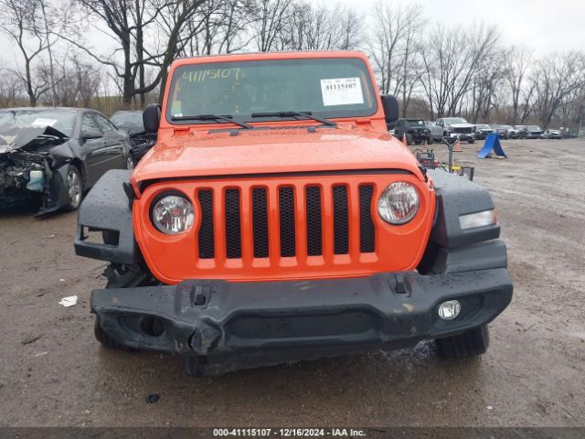 1C4HJXDNXPW678356 Jeep Wrangler 4-door Sport S 4x4