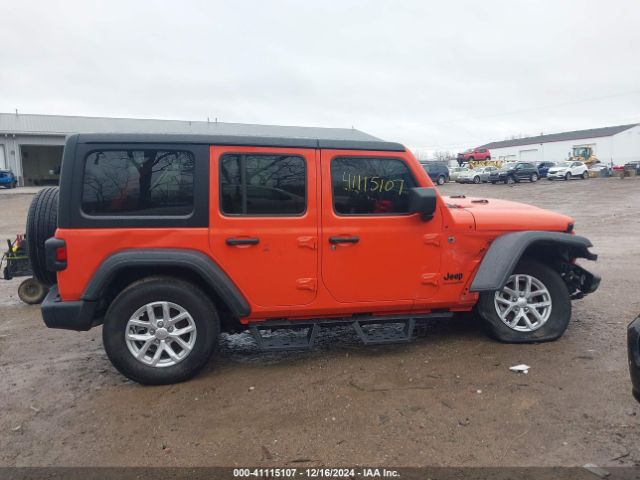 1C4HJXDNXPW678356 Jeep Wrangler 4-door Sport S 4x4