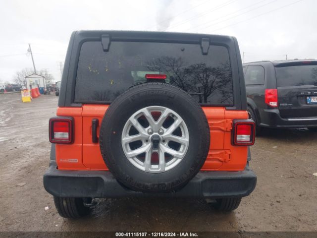1C4HJXDNXPW678356 Jeep Wrangler 4-door Sport S 4x4