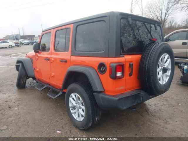 1C4HJXDNXPW678356 Jeep Wrangler 4-door Sport S 4x4