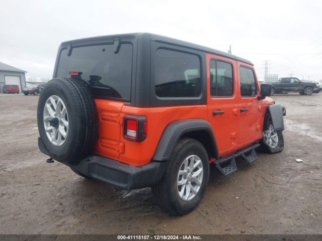 1C4HJXDNXPW678356 Jeep Wrangler 4-door Sport S 4x4