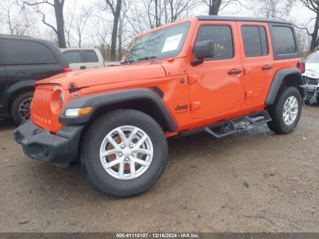 1C4HJXDNXPW678356 Jeep Wrangler 4-door Sport S 4x4