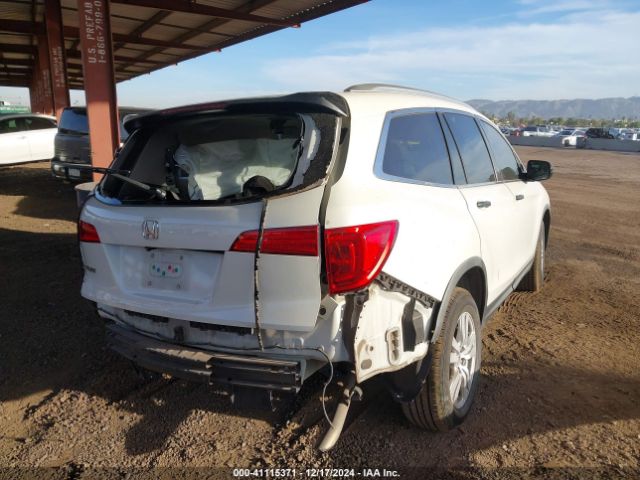 5FNYF5H17GB012265 Honda PILOT LX