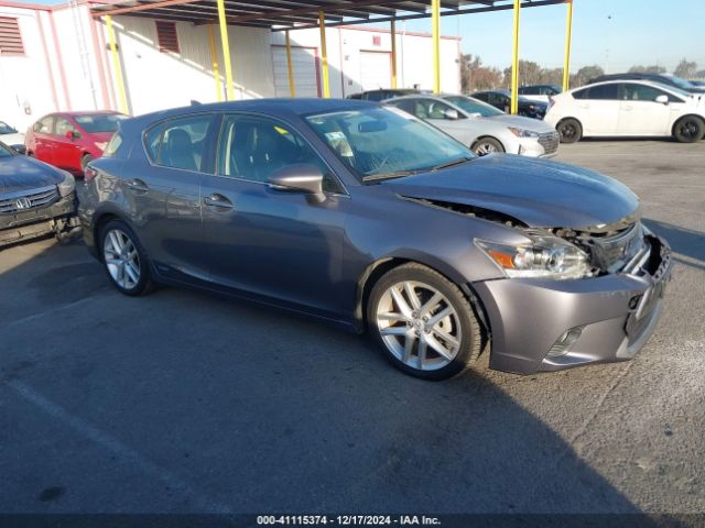 JTHKD5BH2F2221706 Lexus CT 200H