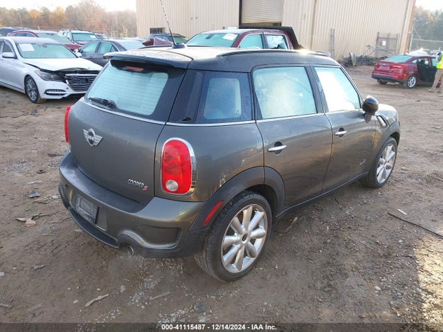 2012 MINI COOPER S COUNTRYMAN WMWZC5C59CWL56450 Photo 3