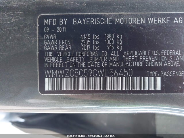 2012 MINI COOPER S COUNTRYMAN WMWZC5C59CWL56450 Photo 8