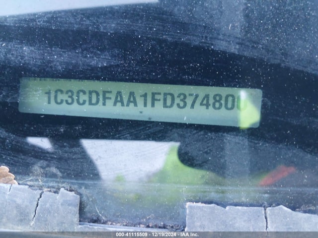 Dodge DART SE 2015 1C3CDFAA1FD374800 Image 9