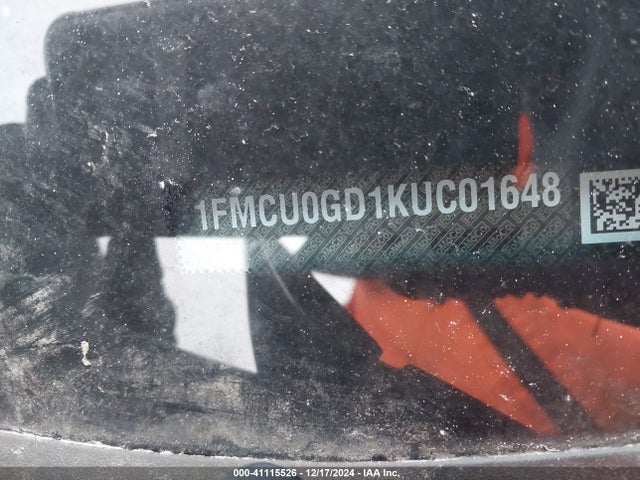 Ford ESCAPE SE 2019 1FMCU0GD1KUC01648 Image 9