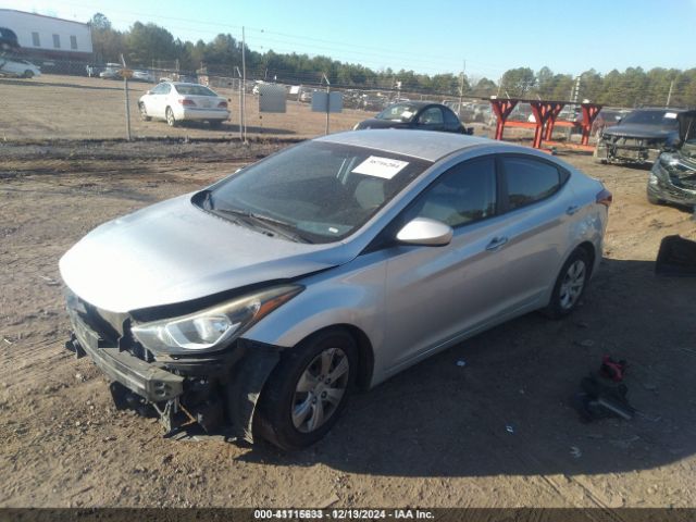 5NPDH4AE9GH752692 Hyundai ELANTRA SE