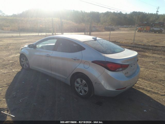 5NPDH4AE9GH752692 Hyundai ELANTRA SE