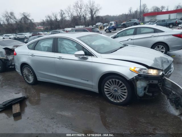 3FA6P0RU3ER350831 Ford Fusion Hybrid Titanium