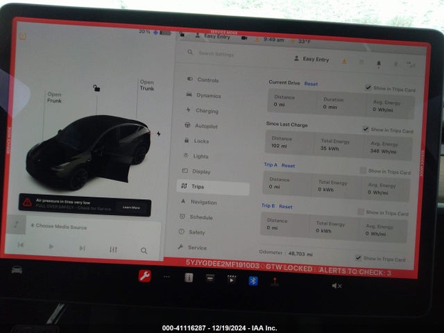 2021 TESLA MODEL Y 5YJYGDEE2MF191003 Photo 6