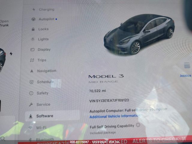 5YJ3E1EA7JF169120 Tesla Model 3 Long Range/mid Range