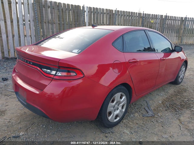 Dodge DART SE 2014 1C3CDFAA6ED697271 Image 4