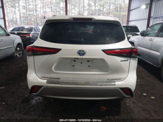 5TDEBRCH9MS029957 Toyota Highlander Hybrid Platinum
