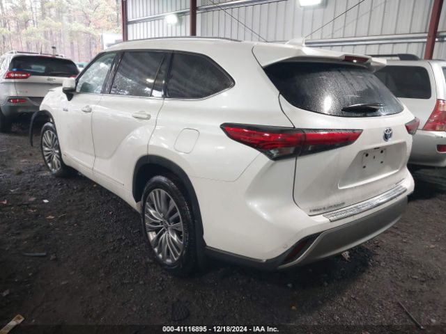 5TDEBRCH9MS029957 Toyota Highlander Hybrid Platinum