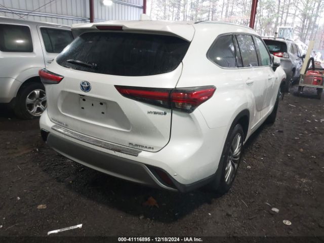 5TDEBRCH9MS029957 Toyota Highlander Hybrid Platinum