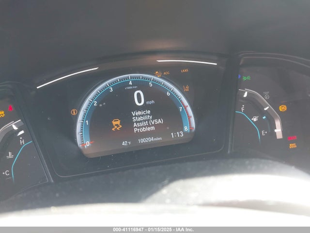 Honda Civic Lx 2019 2HGFC2F62KH518345 Image 7